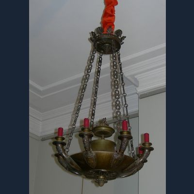 PERIOD CONSULATE CHANDELIER