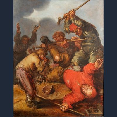 Adriaen van de Venne, 'Boerengevecht'