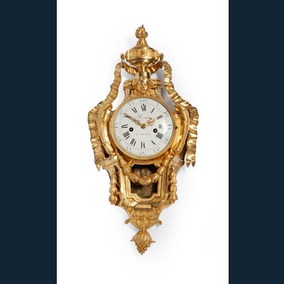 A Louis Seize Cartel Clock