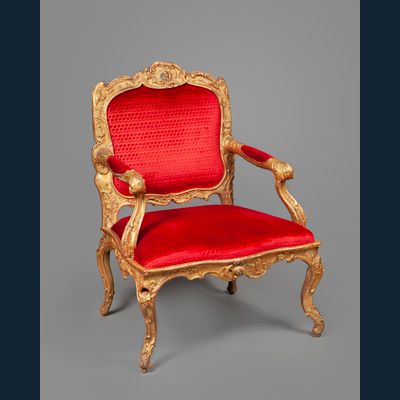 A Louis XV Fauteuil