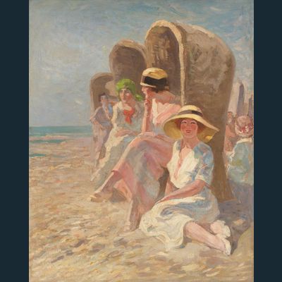 Ladies at the beach