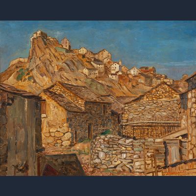 City behind the wall