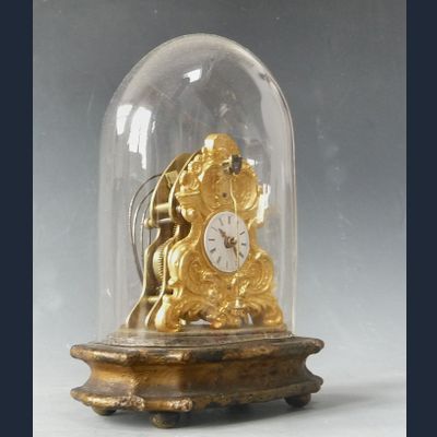 Austrian Zappler, Tiny Ticker, 8 Day, striking, Vienna circa 1850.