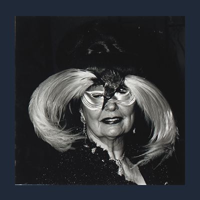 Woman in a Birdmask, NYC 1967