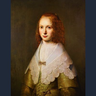 Portret van een Jonge Vrouw