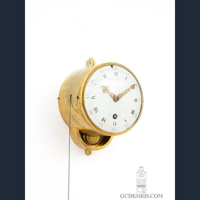 Eine seltene französische Louis XVI Wanduhr mit Viertelstundenschlag, Lepaute, um 1783.