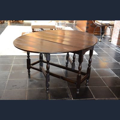 Gateleg tafel, Engeland, 18e eeuw