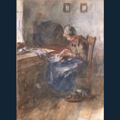 Kleding verstellen in interieur