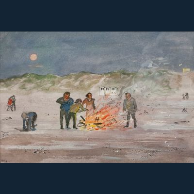 1 mei vuren Terschelling