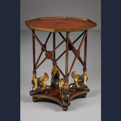 Russian Guéridon, St. Petersburg,  attributed to Heinrich Daniel Gambs