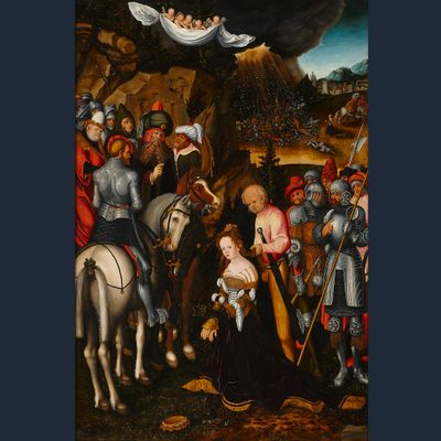 Elias Hauptner (ca. 1575-1627), naar Lucas Cranach