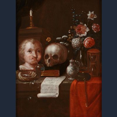 Noord-Italiaanse school: Vanitasstilleven