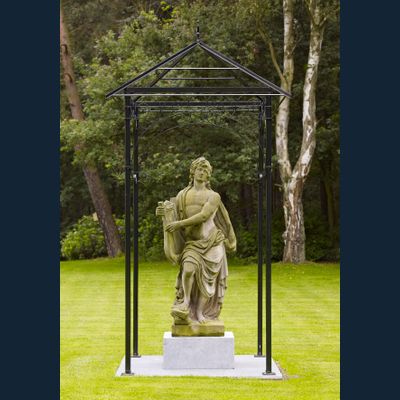 Hollands Tuinbeeld voorstellende Apollo Musagetes