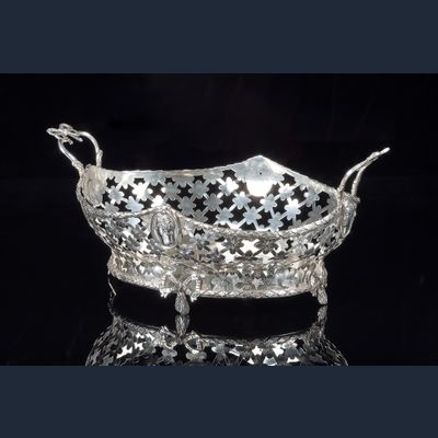 Hollandse Louis XVI broodmand, Willem Pont, Amsterdam, 1783