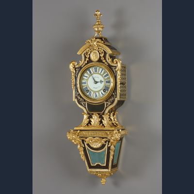 Franse Régence consoleklok, Talon