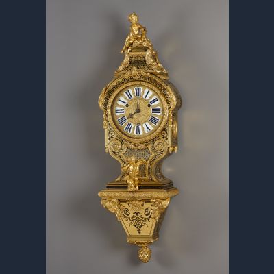 Franse Régence consoleklok, Masson