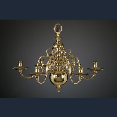 Hollandse Renaissance zesarmige bolkroon