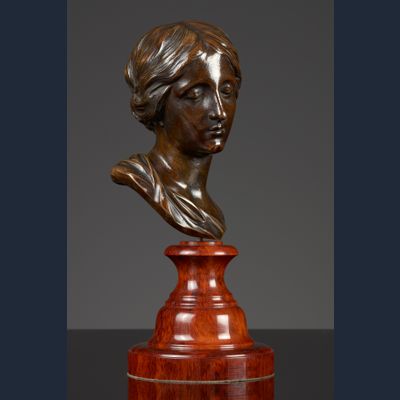 Bronze-Büste der Susanna nach François Duquesnoy