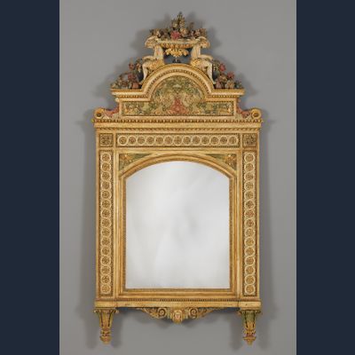 Italiaanse Louis XVI Spiegel, Giuseppe Maria Bonzanigo