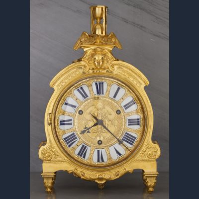 French Régence Pendule de Cartonnier