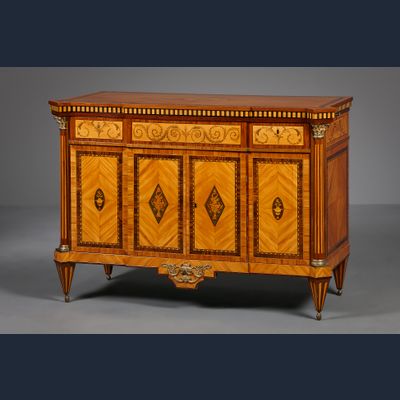 Dutch Louis XVI Klapbuffet