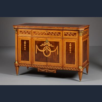 Dutch Louis XVI Klapbuffet