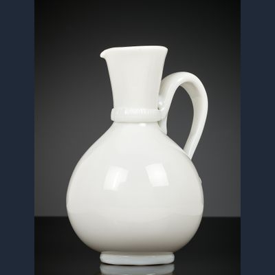 Duitse melkglazen schenkkan