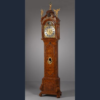Amsterdam musical longcase clock, Gerrit Marcus