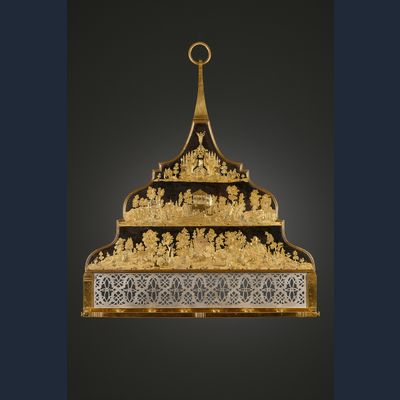 Russisch Louis XVI jachtgewerenrek