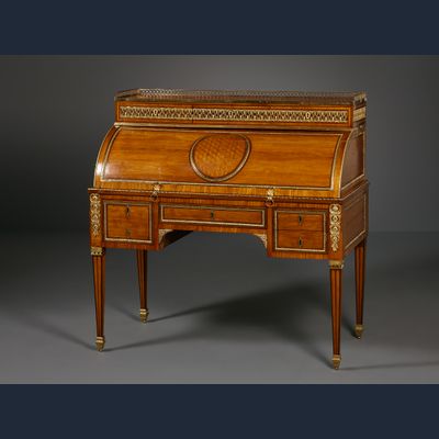 Frans Louis XVI cilinderbureau