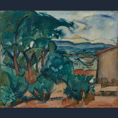 Achille-Émile Othon Friesz (1879-1949), paysage provençal