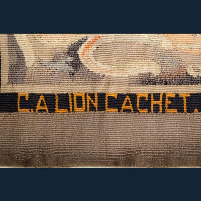 C.A. Lion Cachet, Wandtapijt 'Lente', uitvoering J.F. Semey, 1927