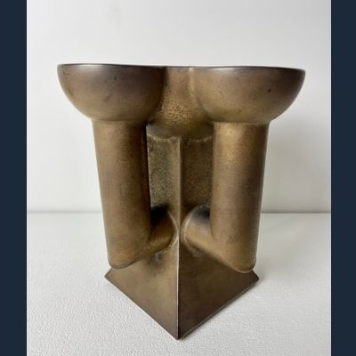 Jan van der Vaart (1931-2000), uniek, steengoed vormstuk