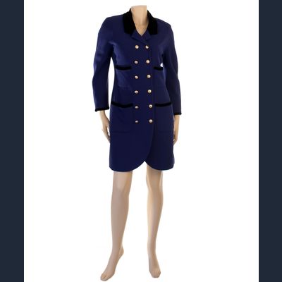 Chanel Robe Manteau Jurk