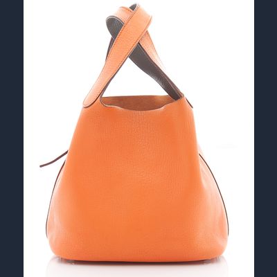 Hermès Oranje Picotin Lock MM Handtas 
