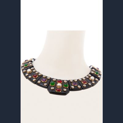 Chanel Halsketting Bakeliet/Gripoix