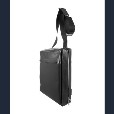 Louis Vuitton Sayan in Slate Taiga