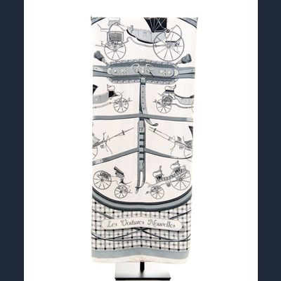 Hermès Carré Les Voitures Nouvelles 1961