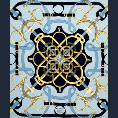 Hermès Carré 'Eperon D'or'