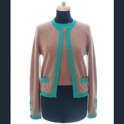 Chanel Cashmere Twinset 96A