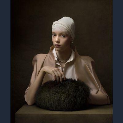 Sonia Rykiel Fox Fur Hand Muff