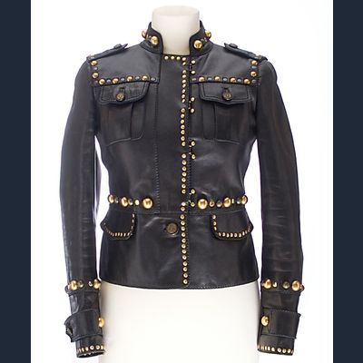 Gucci Zwart Leren Jas