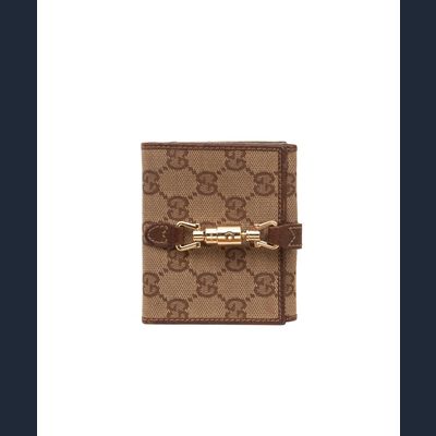 Gucci Monogram Canvas Portefeuille
