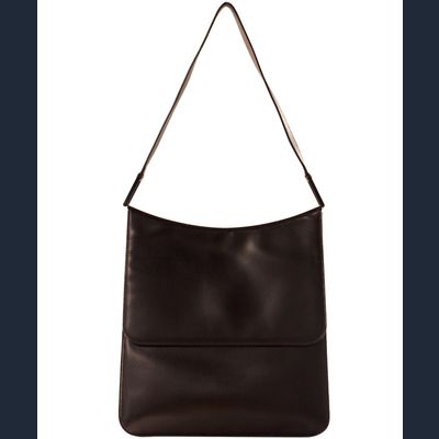 Gucci Bruin Lederen Schoudertas