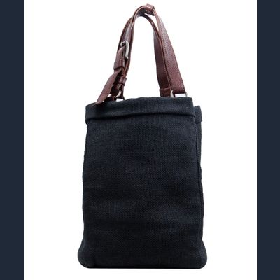 Marni Blue Woven Tote Bag