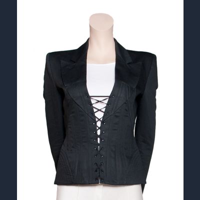 Alexander McQueen SS 2002 'Dance of the Twisted Bull' Corset Blazer