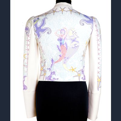 Versace Jas met Zeeschelpen Print