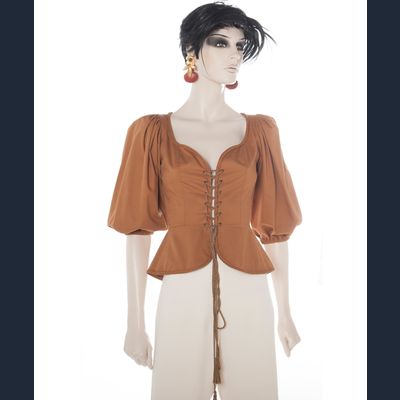 Yves Saint Laurent 'Rive Gauche' Korset Top