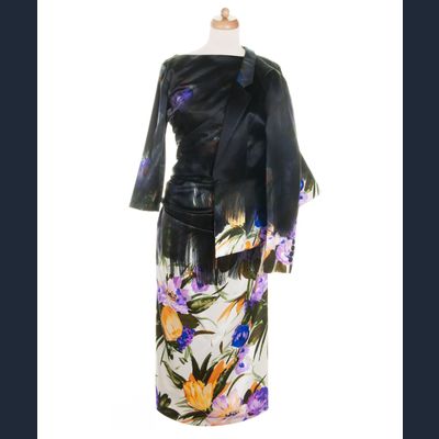 Fall 2010 Dries Van Noten Runway Jurk met Jas