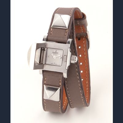 Hermès 'Médor Rock' Steel Watch Mini